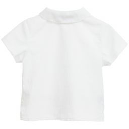 Little Darlings Occasion-Boys Ivory 'Spencer' Cotton 3 Piece Suit | Childrensalon Outlet