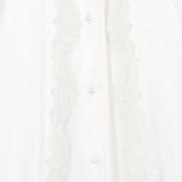 Little Darlings Occasion-White Silk Ceremony Gown & Bonnet | Childrensalon Outlet