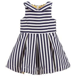 Little Lord Lady Blue White Striped Dress Childrensalon Outlet