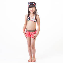 LITTLE MARC JACOBS Daisy Collection-Girls Daisy Print Bikini | Childrensalon Outlet