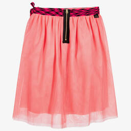 LITTLE MARC JACOBS-Girls Pink Tulle Skirt | Childrensalon Outlet