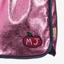 LITTLE MARC JACOBS-Pink Faux Leather Shorts | Childrensalon Outlet