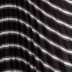 لوريدانا-فستان بكسرات لون أسود وأبيض | Childrensalon Outlet