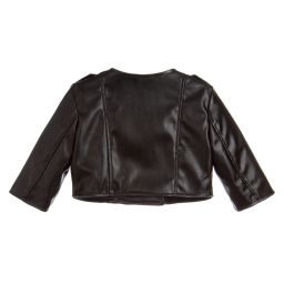 Loredana-Girls Faux Leather Jacket | Childrensalon Outlet