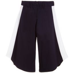 Loredana-Girls Navy Blue Culottes | Childrensalon Outlet