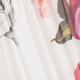 Loredana Ле Беллиссиме-Pink Floral Chiffon Blouse | Childrensalon Outlet