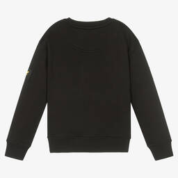 Lyle & Scott-Boys Black Cotton Sweatshirt | Childrensalon Outlet