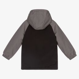 Lyle & Scott-Boys Black & Grey Jacket | Childrensalon Outlet