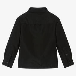 Lyle & Scott-Boys Black Shacket | Childrensalon Outlet