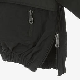 لايل آند سكوت-Boys Black Showerproof Jacket | Childrensalon Outlet