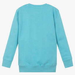Lyle & Scott-Boys Blue Cotton Sweatshirt | Childrensalon Outlet