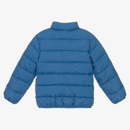 Lyle & Scott-Boys Blue Padded Puffer Jacket | Childrensalon Outlet