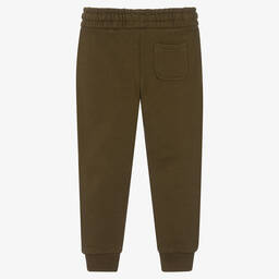 Lyle & Scott-Boys Green Cotton Logo Joggers | Childrensalon Outlet