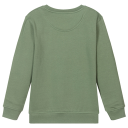 Lyle & Scott-Boys Green Cotton Sweatshirt | Childrensalon Outlet