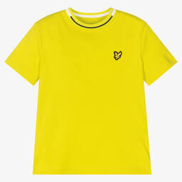 Lyle & Scott-Boys Green Cotton T-Shirt | Childrensalon Outlet