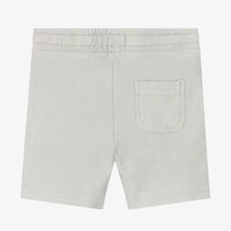 Lyle & Scott-Boys Grey Cotton Shorts | Childrensalon Outlet