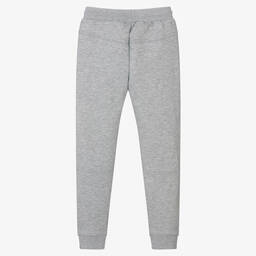 Lyle & Scott-Boys Grey Marl Cotton Joggers | Childrensalon Outlet