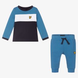 Lyle & Scott-Casual Blue Outfit Set | Childrensalon Outlet