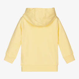 Lyle & Scott-Yellow Cotton Logo Hoodie | Childrensalon Outlet