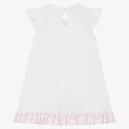 Magnolia Baby-Розовое платье с бантиком для малышек | Childrensalon Outlet