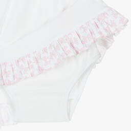 Magnolia Baby-Розовое платье с бантиком для малышек | Childrensalon Outlet