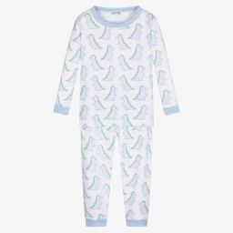 Magnolia Baby-Boys Blue Rex Pyjamas | Childrensalon Outlet