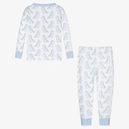 Magnolia Baby-Boys Blue Rex Pyjamas | Childrensalon Outlet