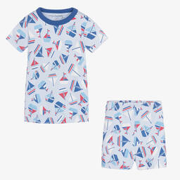 Magnolia Baby-Boys Blue Set Sail Pyjamas | Childrensalon Outlet