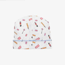 Magnolia Baby-Белая шапочка из хлопка пима для малышей | Childrensalon Outlet