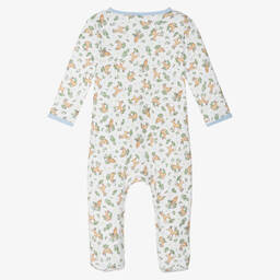 ماغنوليا بيبي-أفرول بيبي غرو قطن بيما جيرسي لون أبيض للمواليد | Childrensalon Outlet