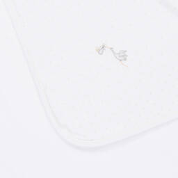 Magnolia Baby-Кремовое одеяло из хлопка пима (74 см) | Childrensalon Outlet