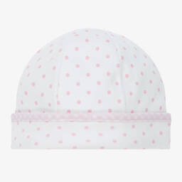 Magnolia Baby-Girls Pima Cotton Polka Dot Hat | Childrensalon Outlet