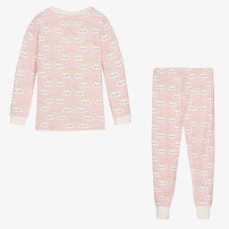 ماغنوليا بيبي-بيجاما مزيج قطن وبامبو لون زهري للبنات | Childrensalon Outlet