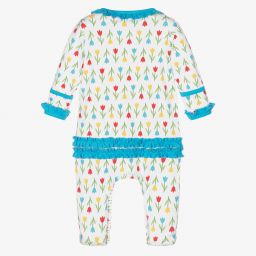 ماغنوليا بيبي-بيبي غرو قطن بيما لون أبيض للمولودات | Childrensalon Outlet