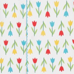 ماغنوليا بيبي-بيبي غرو قطن بيما لون أبيض للمولودات | Childrensalon Outlet