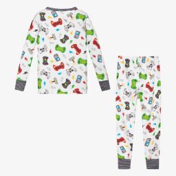 Magnolia Baby-Pima Cotton Gamer Pyjamas | Childrensalon Outlet