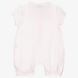 ماغنوليا بيبي-Pink Pima Cotton  Baby Shortie | Childrensalon Outlet