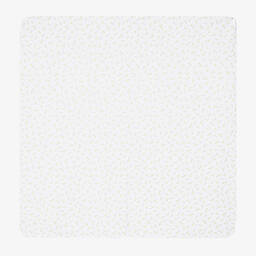 Magnolia Baby-White Cotton On The Green Swaddle (100cm) | Childrensalon Outlet