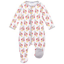 ماغنوليا بيبي-بيبي غرو قطن بيما جيرسي لون أبيض للأطفال | Childrensalon Outlet