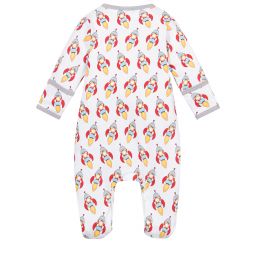 ماغنوليا بيبي-بيبي غرو قطن بيما جيرسي لون أبيض للأطفال | Childrensalon Outlet