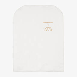 Maison Ava-Boys Ivory & Gold Baroque Crest Suit | Childrensalon Outlet