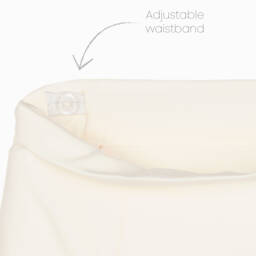 Mama Luma-Girls Ivory Flared Trousers | Childrensalon Outlet