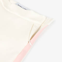 Mama Luma-Girls Ivory Flared Trousers | Childrensalon Outlet