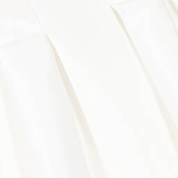 Mama Luma-Кремовое атласное платье с бантом | Childrensalon Outlet