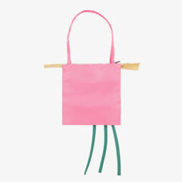 Mama Luma-Girls Satin Pink Floral Purse | Childrensalon Outlet