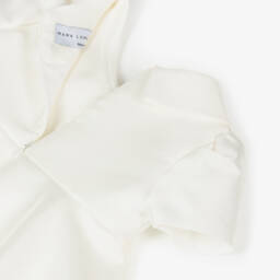 Mama Luma-فستان عاجي من الساتان للبنات | Childrensalon Outlet