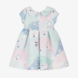 Mama Luma-فستان دوار ساتان للبنات بألوان الباستيل | Childrensalon Outlet