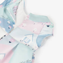 Mama Luma-فستان دوار ساتان للبنات بألوان الباستيل | Childrensalon Outlet