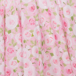 Mama Luma-فستان وردي ناعم للبنات مع فيونكة وردية | Childrensalon Outlet