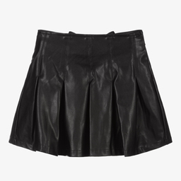 Marc Ellis-تنورة جلد صناعي لون أسود | Childrensalon Outlet